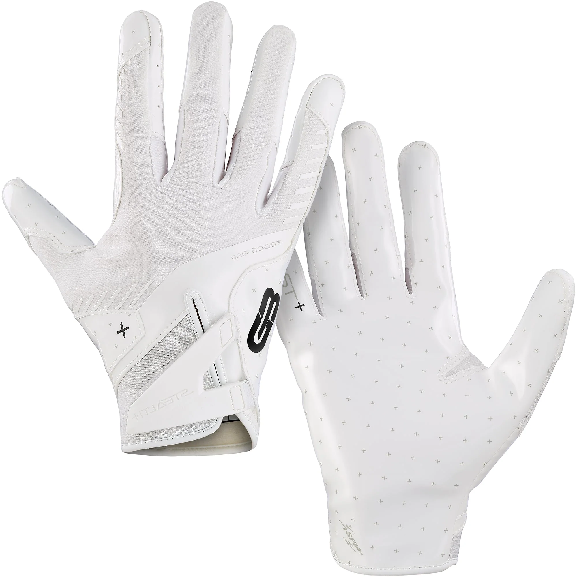 Grip Boost Solid White Stealth 6.0 Boost Plus Youth Football Gloves Questions & Answers