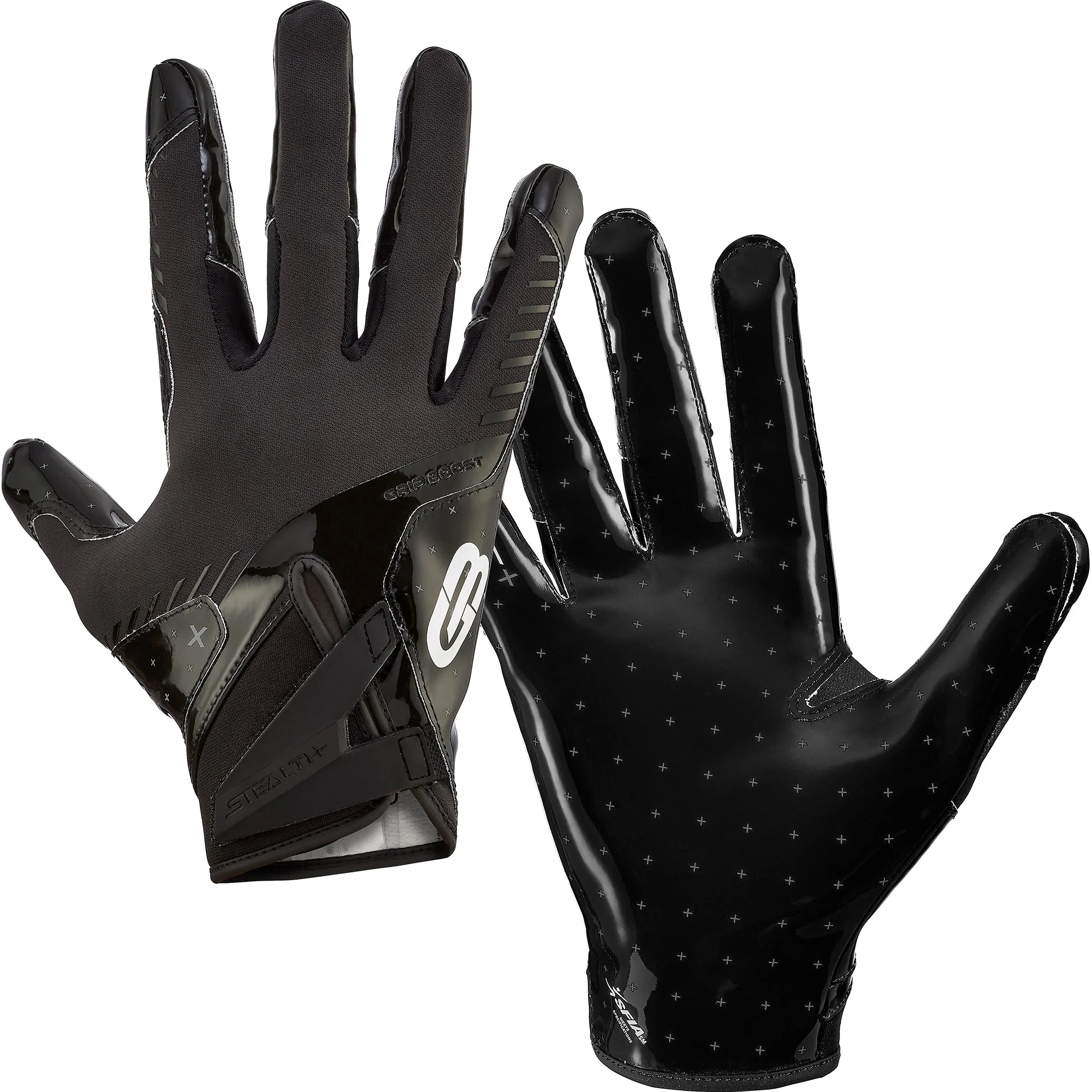 Grip Boost Solid Black Stealth 6.0 Boost Plus Youth Football Gloves Questions & Answers